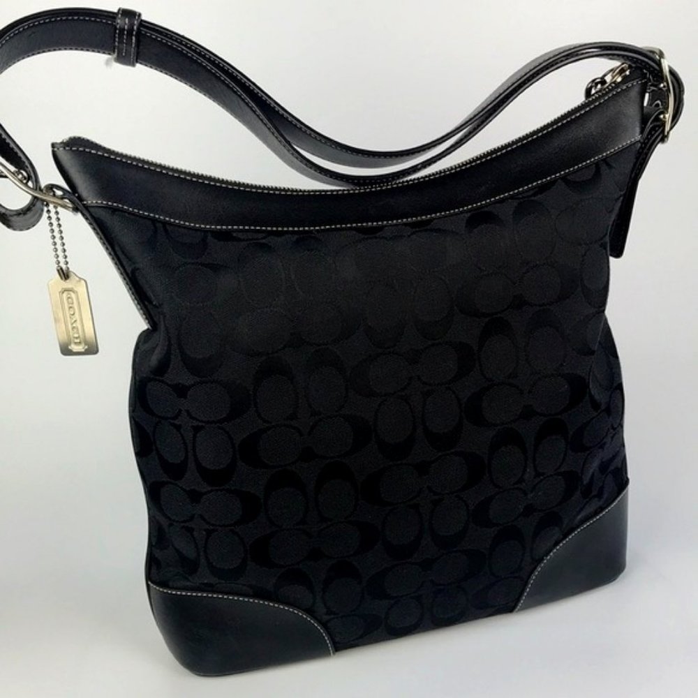 Coach Signature Hobo Crossbody